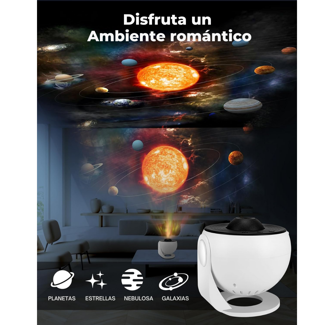 PROYECTOR GALAXIA PLANETARIO 12 en 1