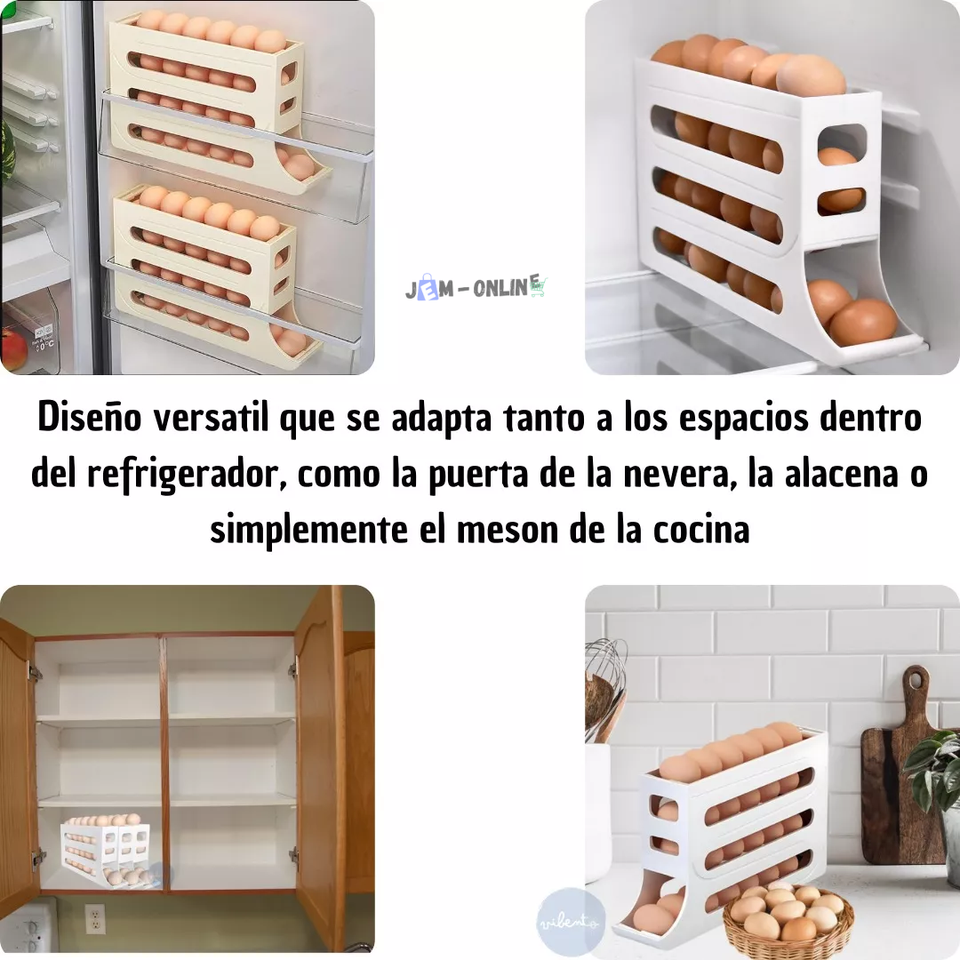 Dispensador de huevos Auto-Deslizante