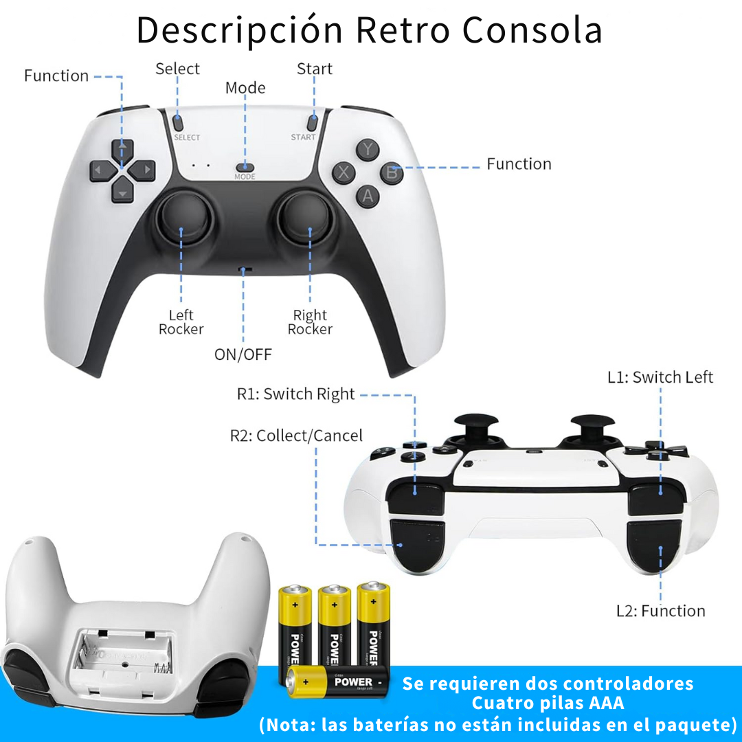 Game Stick 3D con más de 20.000 juegos!!