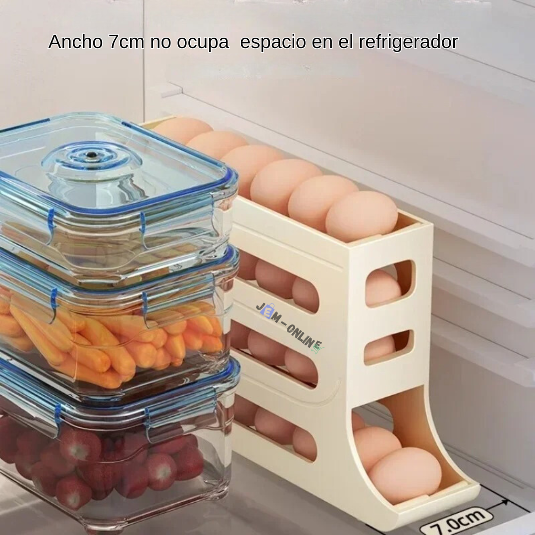 Dispensador de huevos Auto-Deslizante
