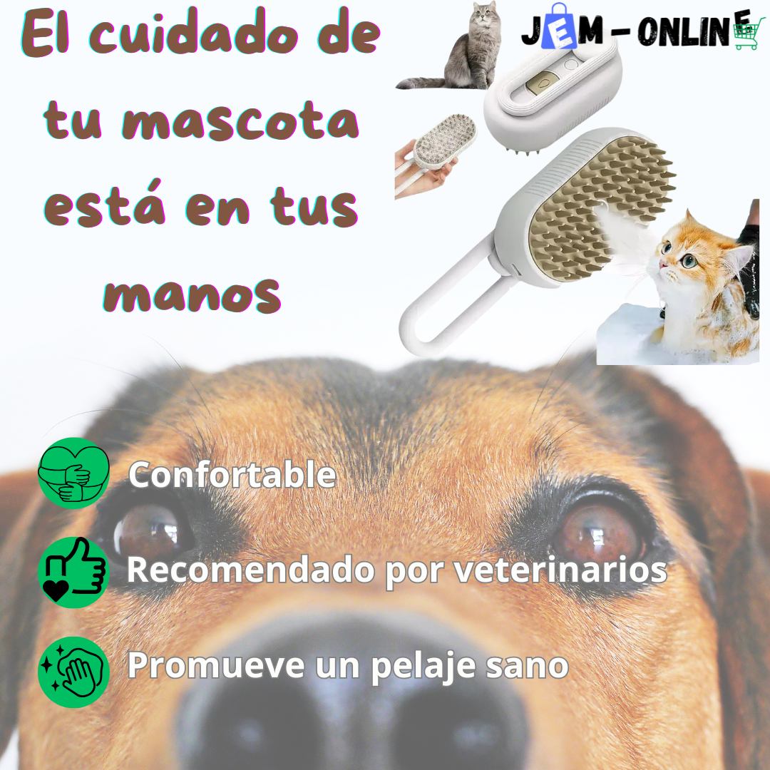 CEPILLO A VAPOR PARA MASCOTA