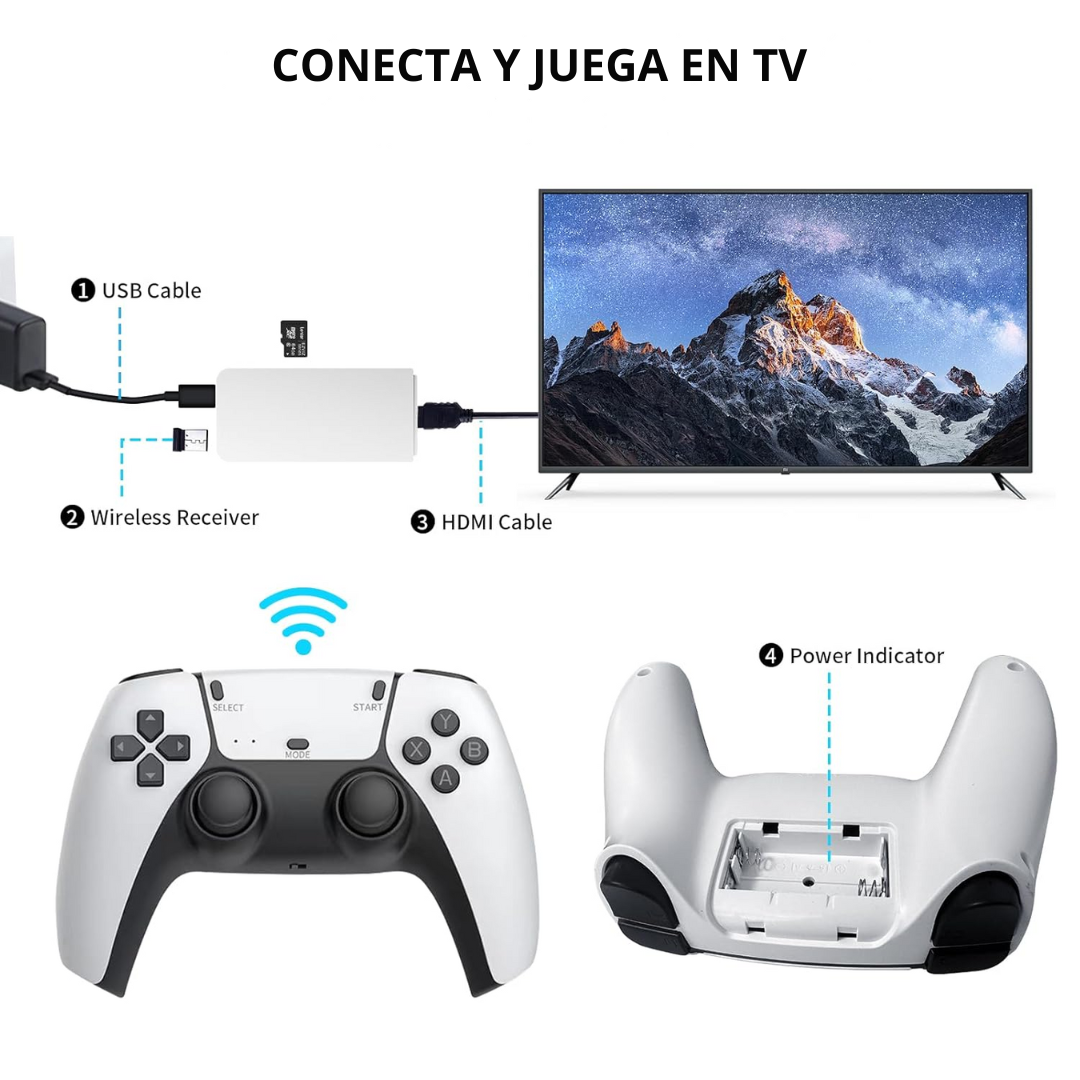 Game Stick 3D con más de 20.000 juegos!!