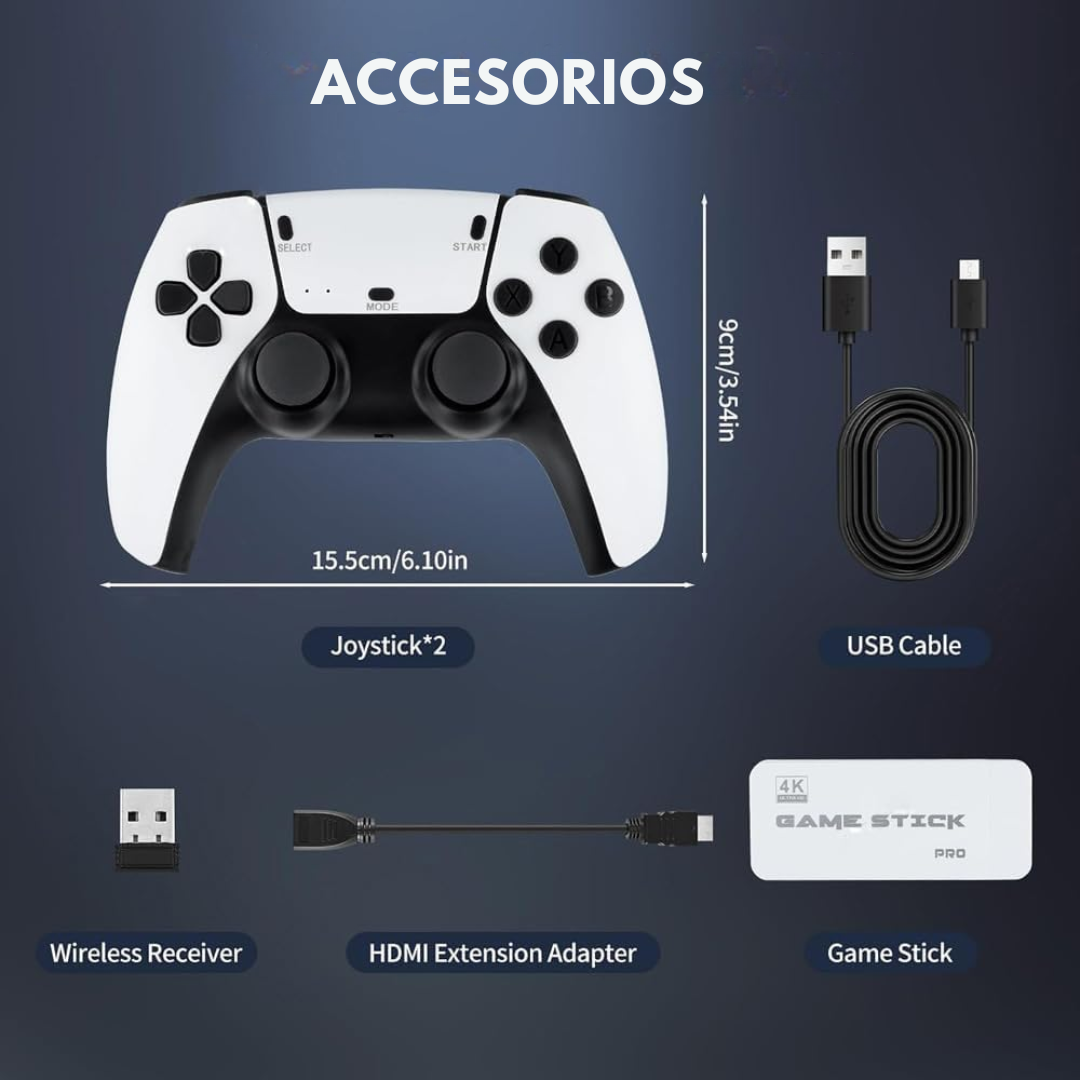 Game Stick 3D con más de 20.000 juegos!!
