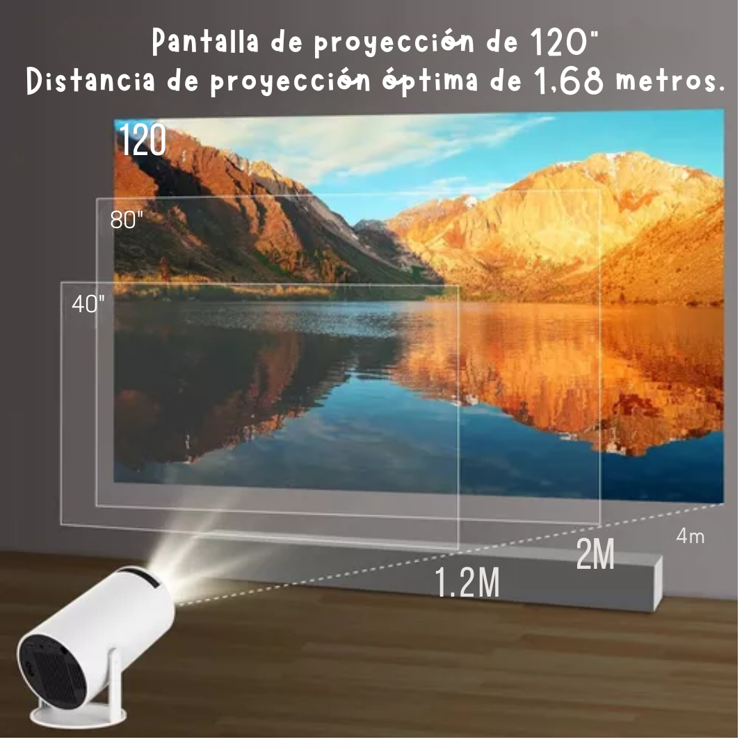 PROYECTOR PORTATIL HY-300