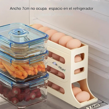 Dispensador de huevos Auto-Deslizante